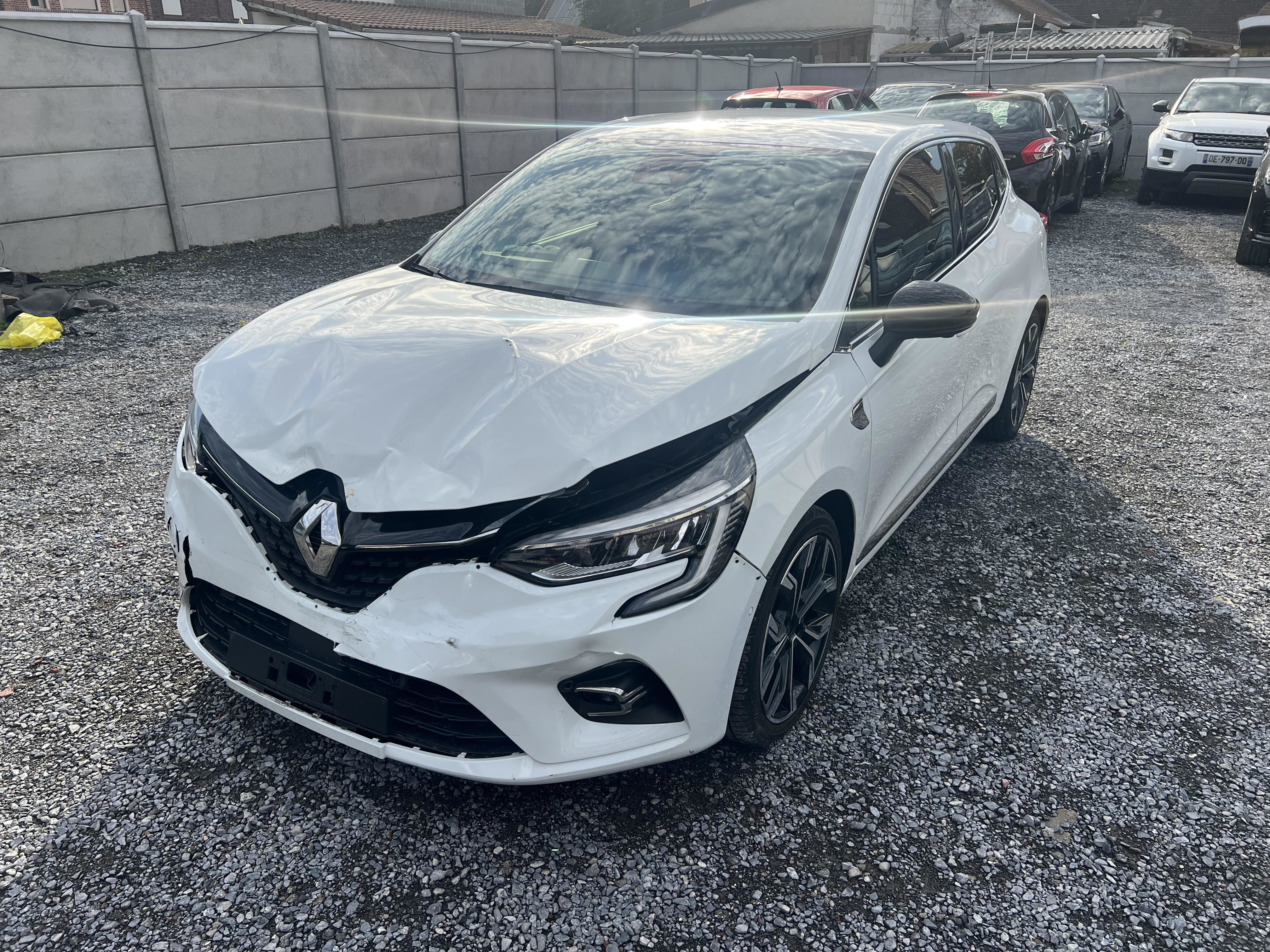 Logos avant et arrière noir brillant Clio 4 RS avec Camera de Recul